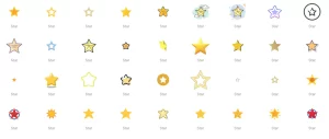 star icons pack