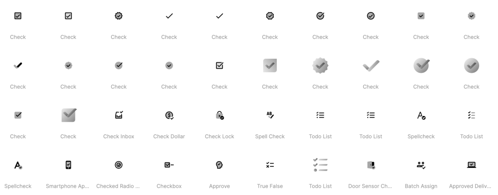Check Icons in Mobile Apps: Best Practices for Small Screens