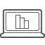 laptop-column-chart-decrease